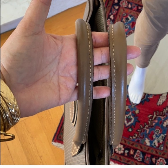 Ricardo of Beverly Hills Leather & Monogram Tote - Picture 4 of 10